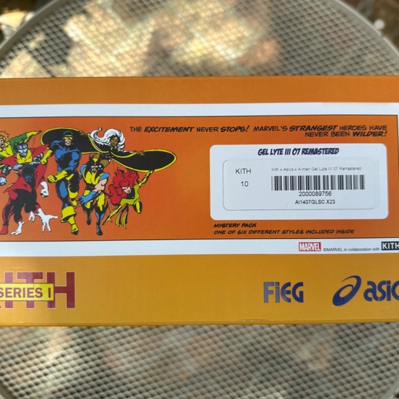 Kith X-men ASICS LE Gel Ltye III - Picture 10 of 11